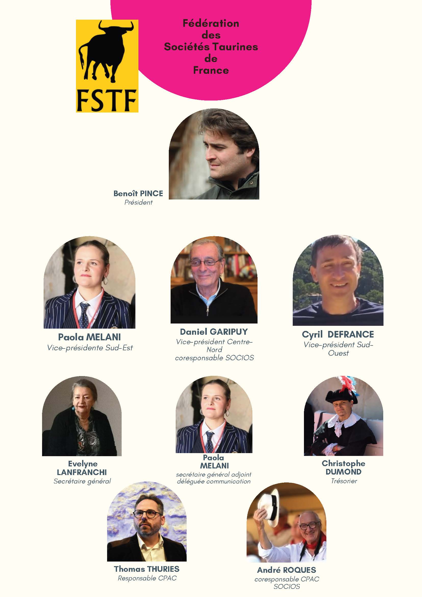Fstf Fra Le bureau fédéral en activité - FSTF - Fédération des Sociétés Taurines ...